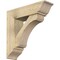 Ekena Millwork Legacy Traditional Rough Sawn Bracket w/ Offset Brace, Douglas Fir, 8"W x 28"D x 28"H BKT0806X28X28LEC01RDF - alternate 1